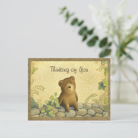 Denk aan je Briefkaart (Staand voorkant)