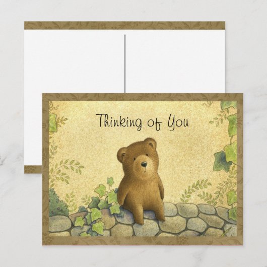 Denk aan je Briefkaart (Voorkant / Achterkant)