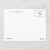 Denk aan je Briefkaart (Achterkant)