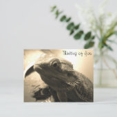 Denk aan je Briefkaart (Staand voorkant)