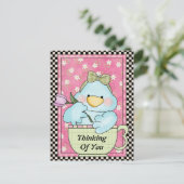 Denk aan je Briefkaart (Staand voorkant)