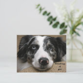 Denk aan je Briefkaart (Staand voorkant)