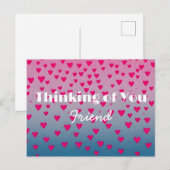 Denk aan je Briefkaart van mijn vriend