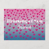 Denk aan je Briefkaart van mijn vriend (Voorkant)