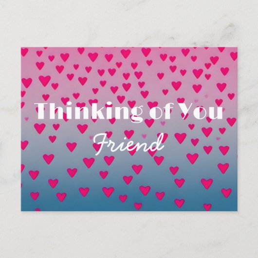 Denk aan je Briefkaart van mijn vriend