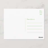 Denk aan je Briefkaart van Tzu Puppy Dog (Achterkant)