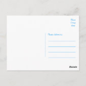 Denk aan je Briefkaart van Tzu Puppy Dog (Achterkant)