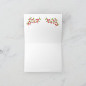 Denk aan je Cherry Blossom Note Card Kaart (Binnen)