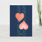 Denk aan je creditcard feestdagen kaart (Achterkant)