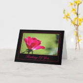 Denk aan je creditcard kaart (Gele Bloem)