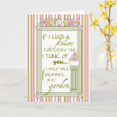 Denk aan je creditcard kaart (Gele Bloem)