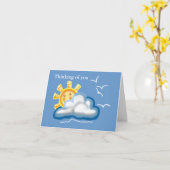 Denk aan je creditcard kaart (Gele Bloem)