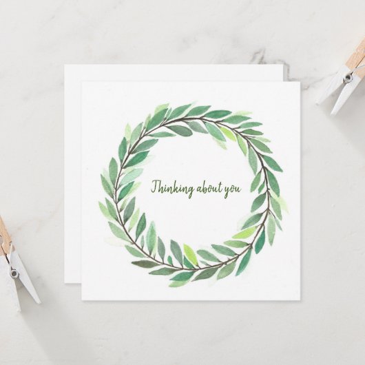 Denk aan je creditcardgroene blaasje (Voorkant / Achterkant in situ)