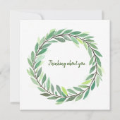 Denk aan je creditcardgroene blaasje (Voorkant)