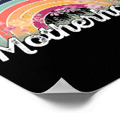 Denk aan je eigen moederschap, Moederdag geschenke Poster (Hoek)