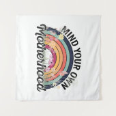 Denk aan je eigen moederschap, Moederdag geschenke Wandkleed (Voorkant (horizontaal))