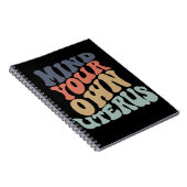 Denk aan je eigen Uterus feminist Notitieboek (Rechterzijde)