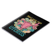 Denk aan je eigen Uterus Feminist Pro Choice Notitieboek (Linkerzijde)