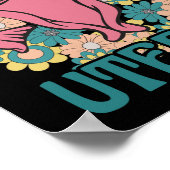 Denk aan je eigen Uterus Feminist Pro Choice Poster (Hoek)