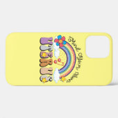 Denk aan je eigen uterus feminist Pro Choice Rainb Case-Mate iPhone Case (Achterkant (horizontaal))