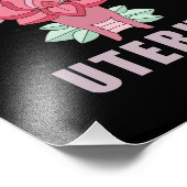 Denk aan je eigen Uterus Pro Choice Feministische Foto Afdruk (Hoek)