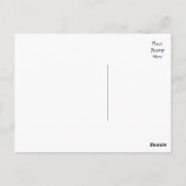 Denk aan je Engelse Bulldog Puppy Dog Briefkaart (Achterkant)