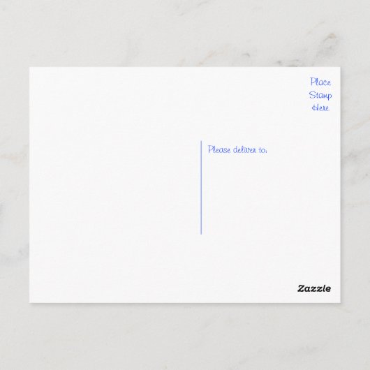 Denk aan je Engelse Bulldog Puppy Dog Briefkaart (Achterkant)