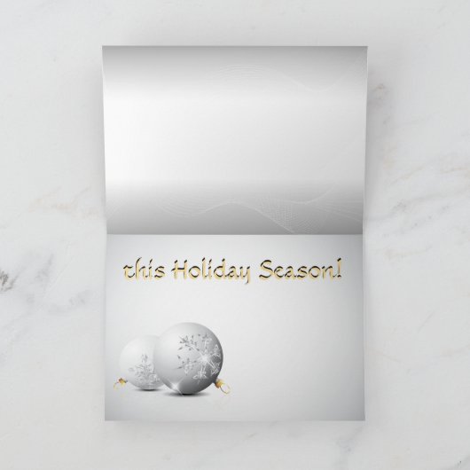 Denk aan je Feestdagen (Binnen)