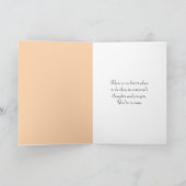 Denk aan je Floral Abstract Kaart (Binnen)