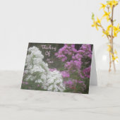 Denk aan je Floral Kaart (Gele Bloem)