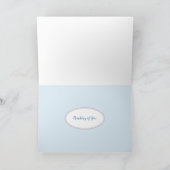 Denk aan je Flower Spinwheels Waterverf Kaart (Binnen)