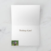 Denk aan je geit Wenskaart Kaart (Binnen)