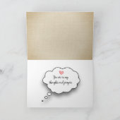 Denk aan je Golden Retriever Kaart (Binnen)