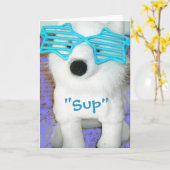 Denk aan je Humor Kaart (Gele Bloem)