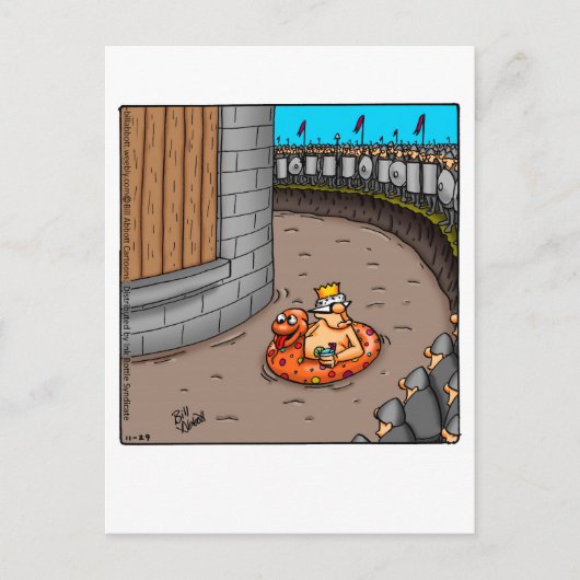 Denk aan je humoristische Briefkaart (Voorkant)