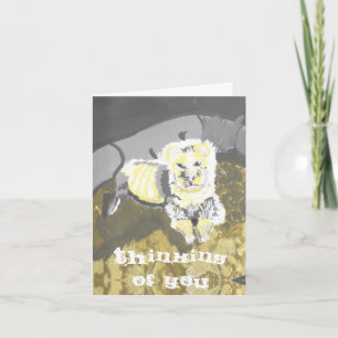 Denk aan je ijzerkaartje kaart