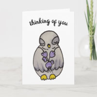 Denk aan je Illustratie Owl