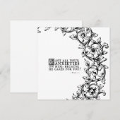 Denk aan je Inspirerend groetenkaart Feestdagenkaart (Voorkant / Achterkant)