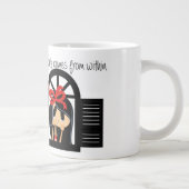 Denk aan je Jumbo-Mok Grote Koffiekop (Rechts)