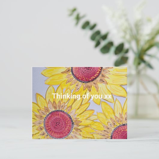 Denk aan je kaart (Staand voorkant)