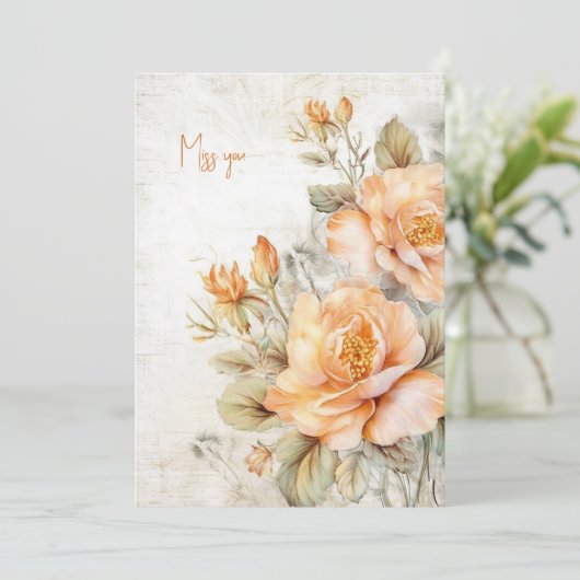 Denk aan je kaart (Staand voorkant)