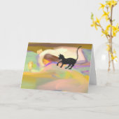 Denk aan je kaart (Gele Bloem)