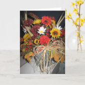 denk aan je kaart (Gele Bloem)