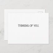 Denk aan je kaart (Voorkant / Achterkant)