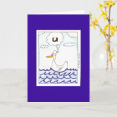 Denk aan je kaart (Gele Bloem)