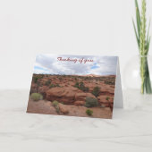 Denk aan je kaart - Arches (Voorkant)