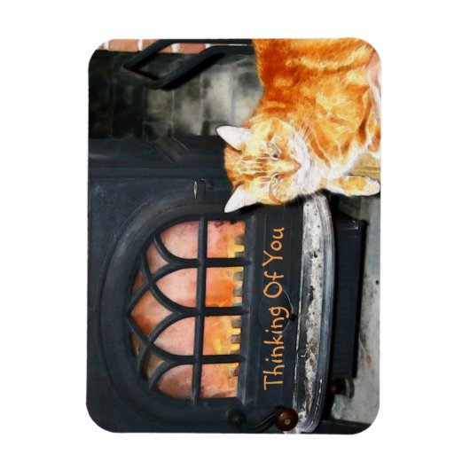 Denk aan je kat magneet (Verticaal)