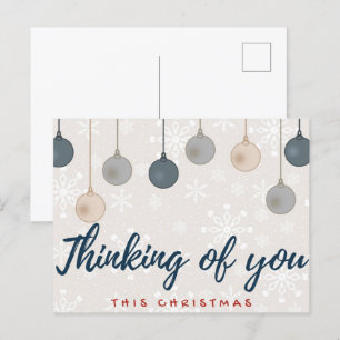 Denk aan je kerstBriefkaart Briefkaart