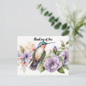 Denk aan je kolibrie briefkaart (Staand voorkant)