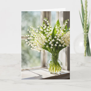 Denk aan je Lily van de Valley Kaart